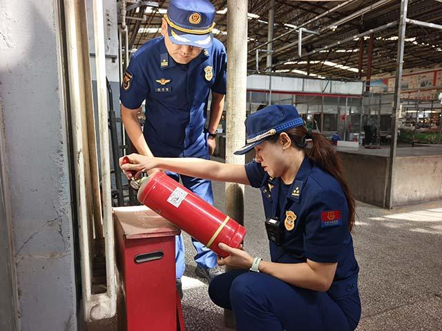 乌海消防 深入人员密集场所开展消防技术服务，筑牢安全防线